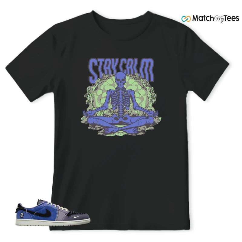 NIKE AIR JORDAN 1 RETRO LOW OG X ZION WILLIAMSON VOODOO ALTERNATE SNEAKER Matching Tees t-shirt