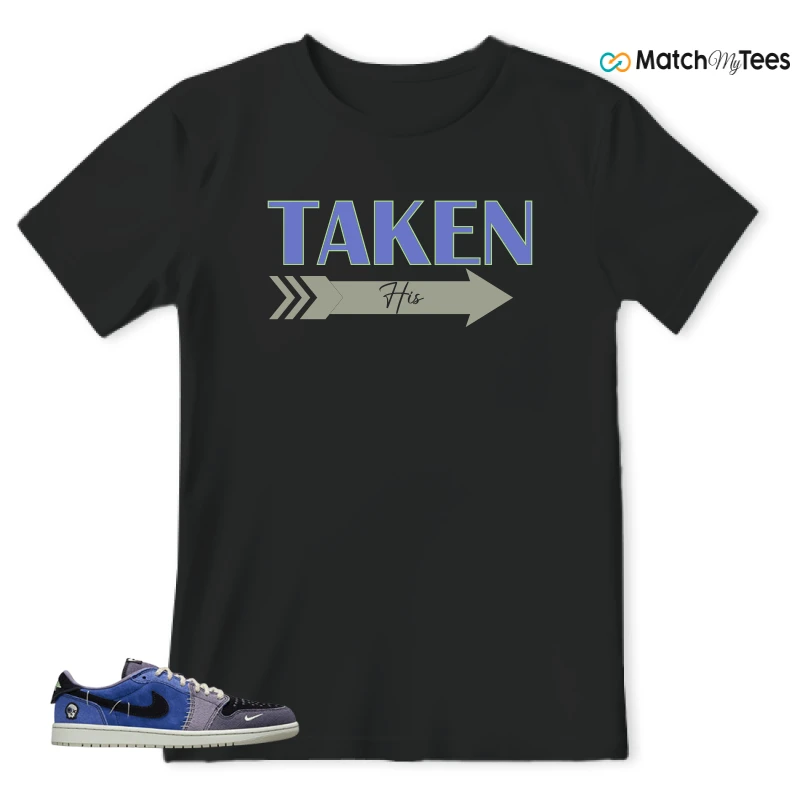 NIKE AIR JORDAN 1 RETRO LOW OG X ZION WILLIAMSON VOODOO ALTERNATE SNEAKER Matching Tees t-shirt