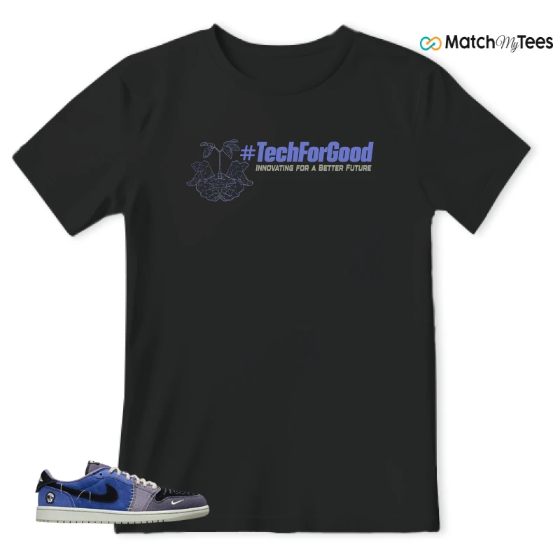 NIKE AIR JORDAN 1 RETRO LOW OG X ZION WILLIAMSON VOODOO ALTERNATE SNEAKER Matching Tees t-shirt
