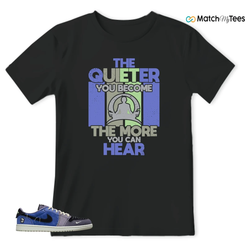 NIKE AIR JORDAN 1 RETRO LOW OG X ZION WILLIAMSON VOODOO ALTERNATE SNEAKER Matching Tees t-shirt