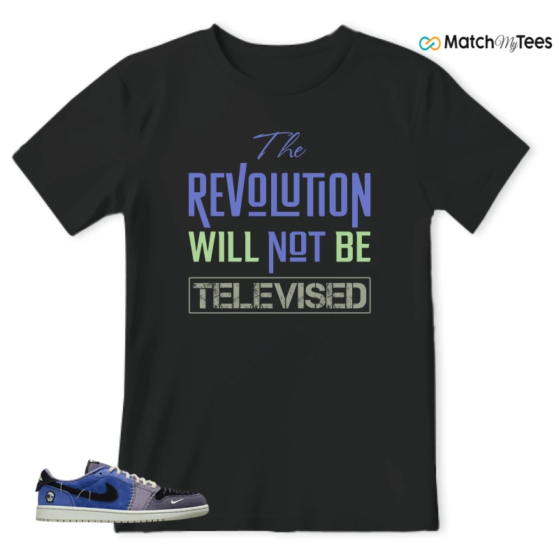 NIKE AIR JORDAN 1 RETRO LOW OG X ZION WILLIAMSON VOODOO ALTERNATE SNEAKER Matching Tees t-shirt