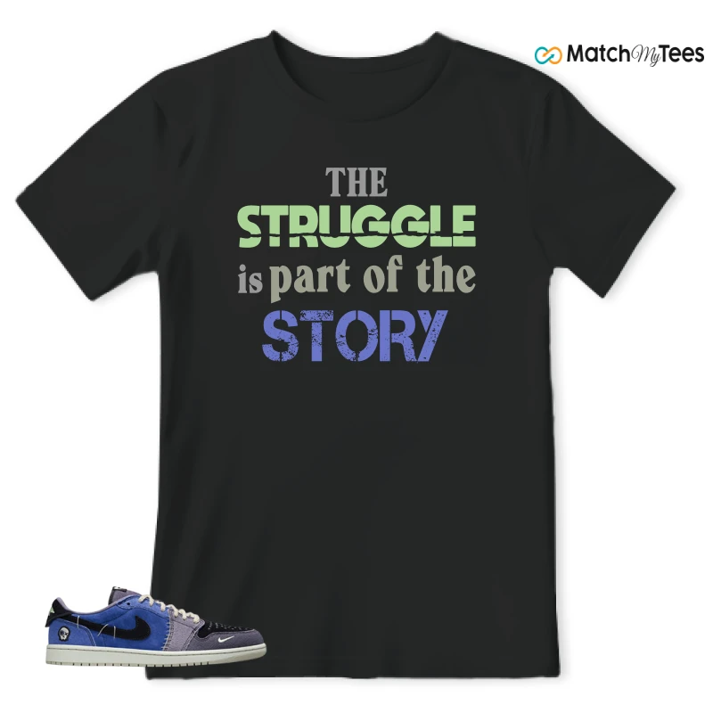 NIKE AIR JORDAN 1 RETRO LOW OG X ZION WILLIAMSON VOODOO ALTERNATE SNEAKER Matching Tees t-shirt