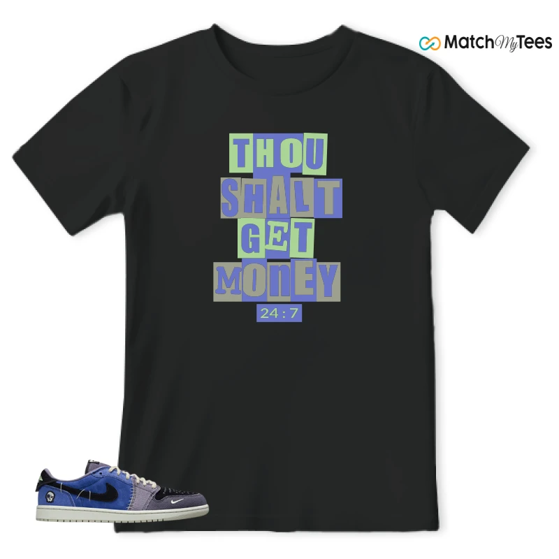 NIKE AIR JORDAN 1 RETRO LOW OG X ZION WILLIAMSON VOODOO ALTERNATE SNEAKER Matching Tees t-shirt