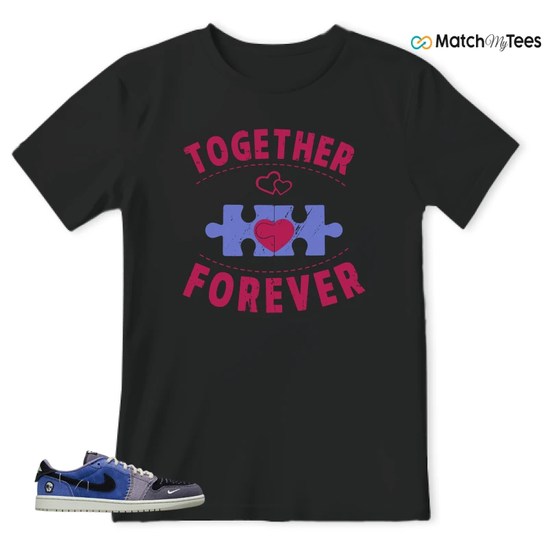 NIKE AIR JORDAN 1 RETRO LOW OG X ZION WILLIAMSON VOODOO ALTERNATE SNEAKER Matching Tees t-shirt