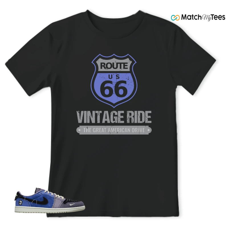 NIKE AIR JORDAN 1 RETRO LOW OG X ZION WILLIAMSON VOODOO ALTERNATE SNEAKER Matching Tees t-shirt