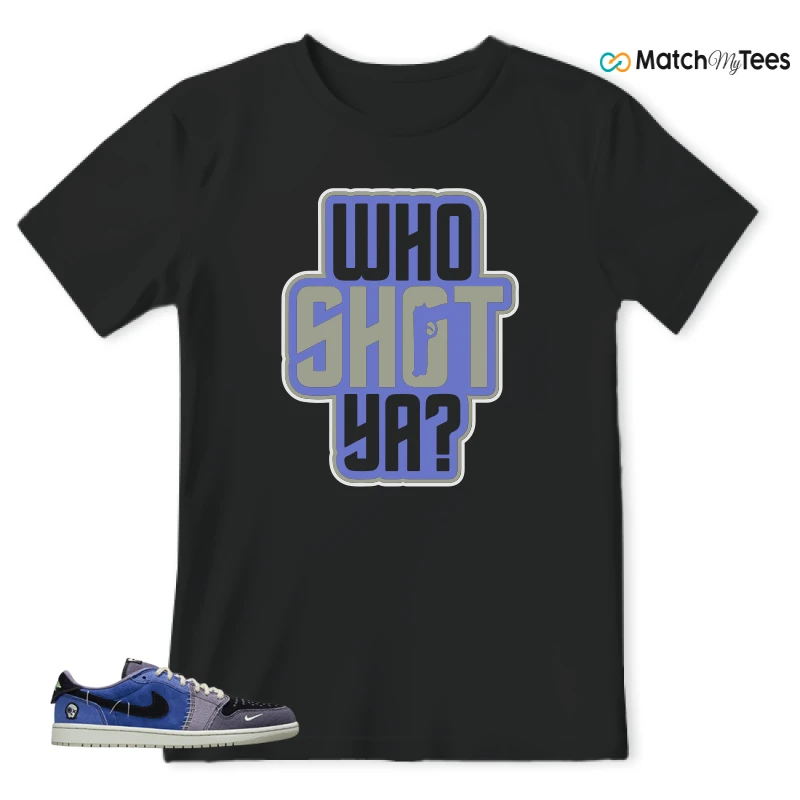NIKE AIR JORDAN 1 RETRO LOW OG X ZION WILLIAMSON VOODOO ALTERNATE SNEAKER Matching Tees t-shirt