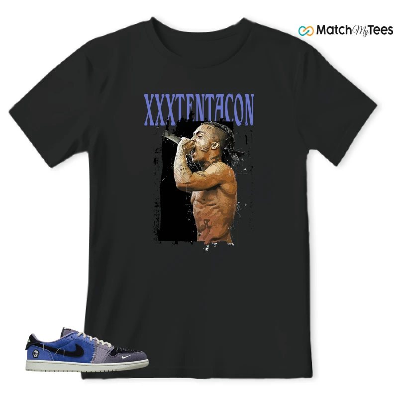 NIKE AIR JORDAN 1 RETRO LOW OG X ZION WILLIAMSON VOODOO ALTERNATE SNEAKER Matching Tees t-shirt