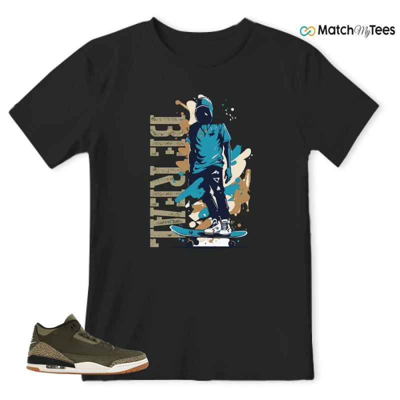 NIKE AIR JORDAN 3 FAMILY AFFAIR SNEAKER Matching Tees t-shirt