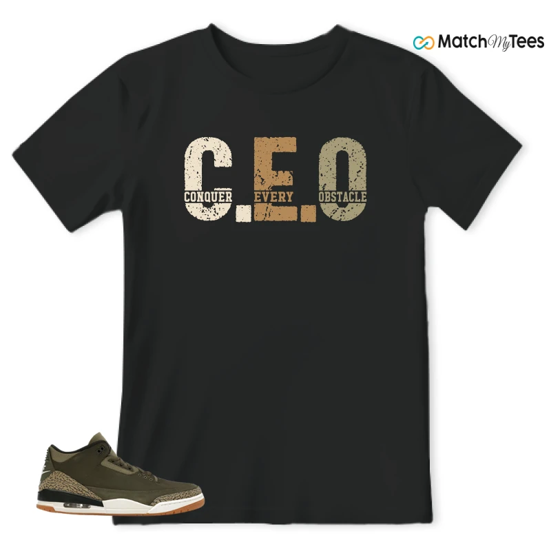 NIKE AIR JORDAN 3 FAMILY AFFAIR SNEAKER Matching Tees t-shirt