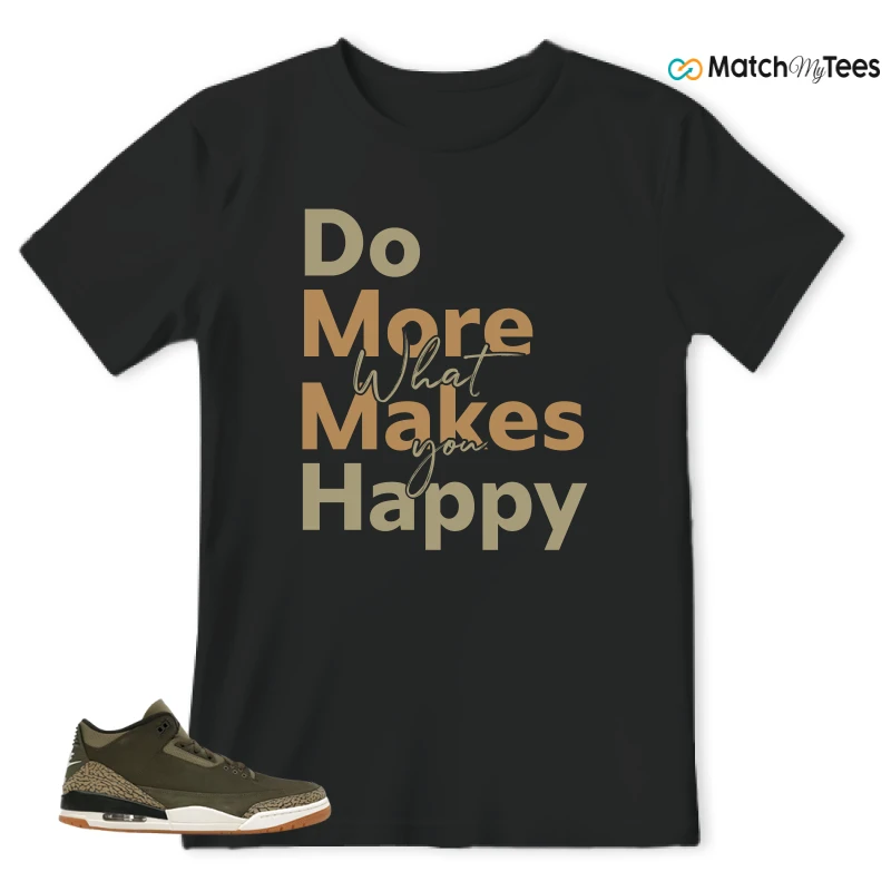 NIKE AIR JORDAN 3 FAMILY AFFAIR SNEAKER Matching Tees t-shirt
