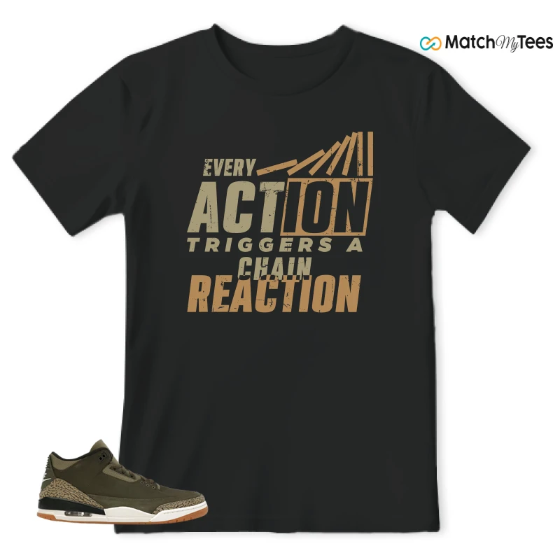 NIKE AIR JORDAN 3 FAMILY AFFAIR SNEAKER Matching Tees t-shirt