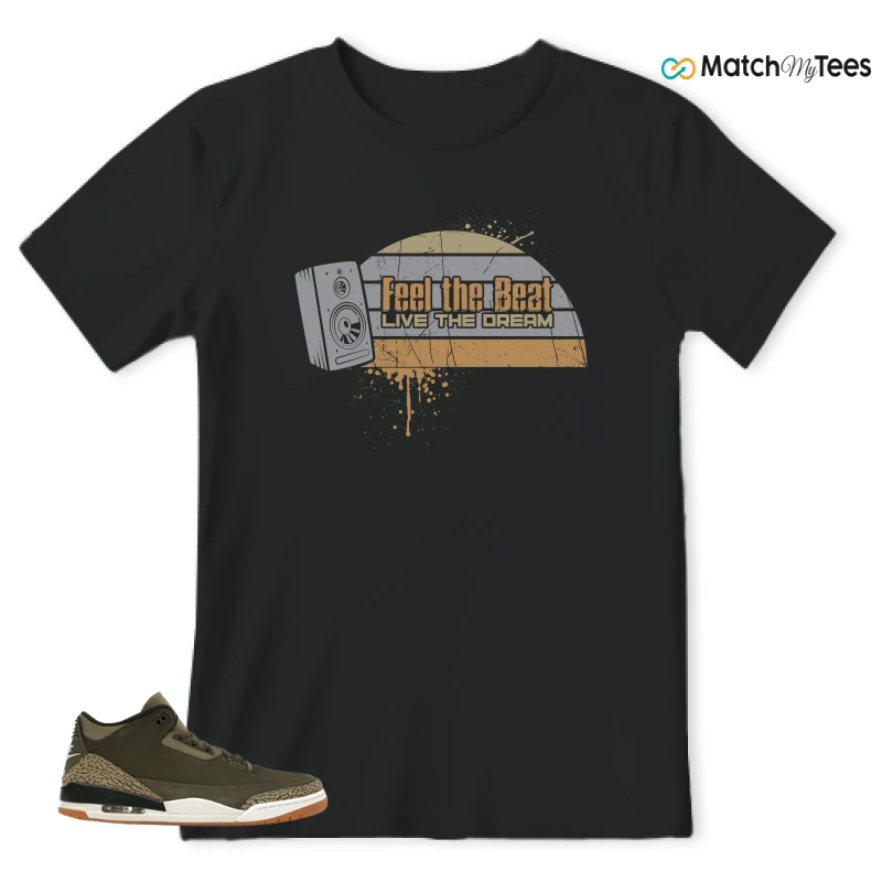 NIKE AIR JORDAN 3 FAMILY AFFAIR SNEAKER Matching Tees t-shirt