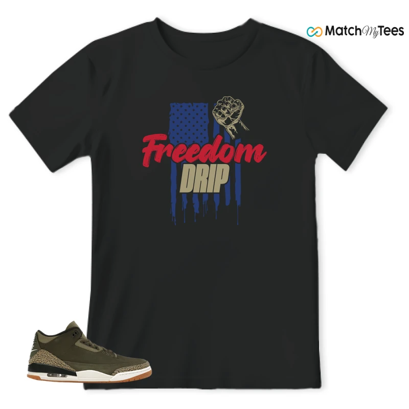 NIKE AIR JORDAN 3 FAMILY AFFAIR SNEAKER Matching Tees t-shirt