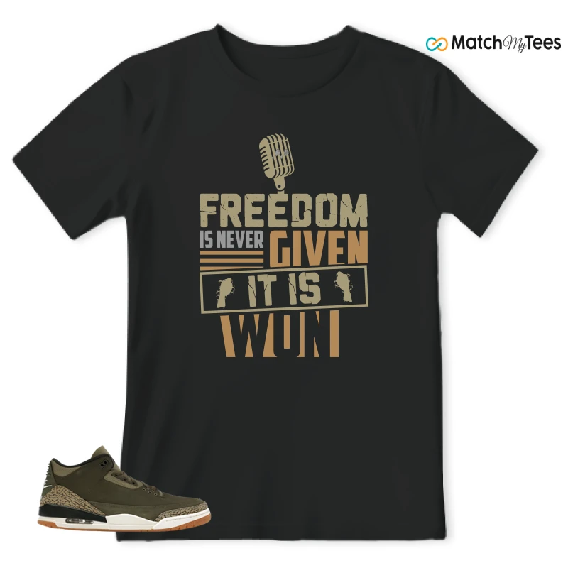 NIKE AIR JORDAN 3 FAMILY AFFAIR SNEAKER Matching Tees t-shirt