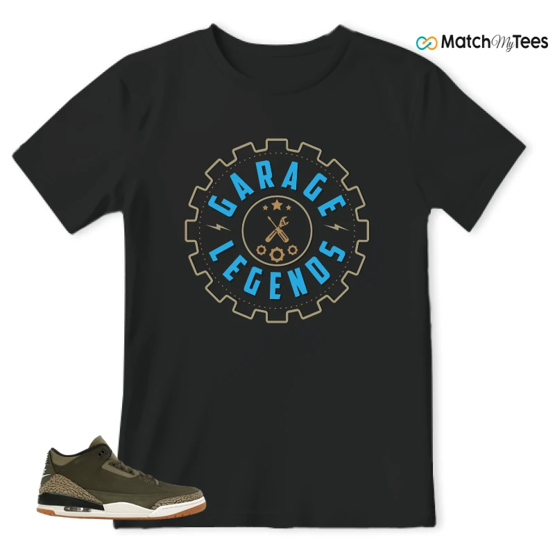 NIKE AIR JORDAN 3 FAMILY AFFAIR SNEAKER Matching Tees t-shirt