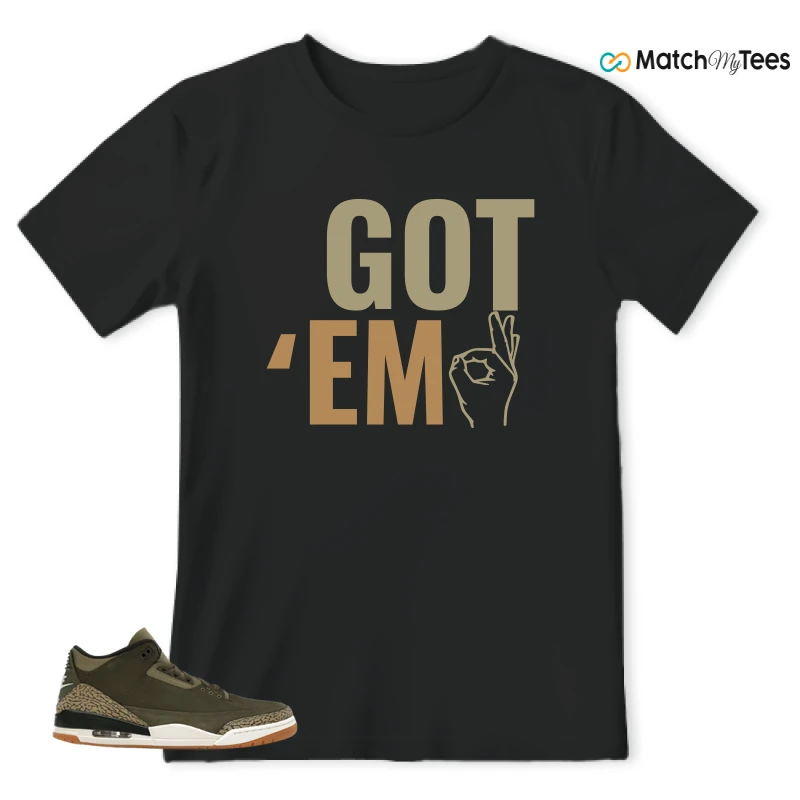 NIKE AIR JORDAN 3 FAMILY AFFAIR SNEAKER Matching Tees t-shirt