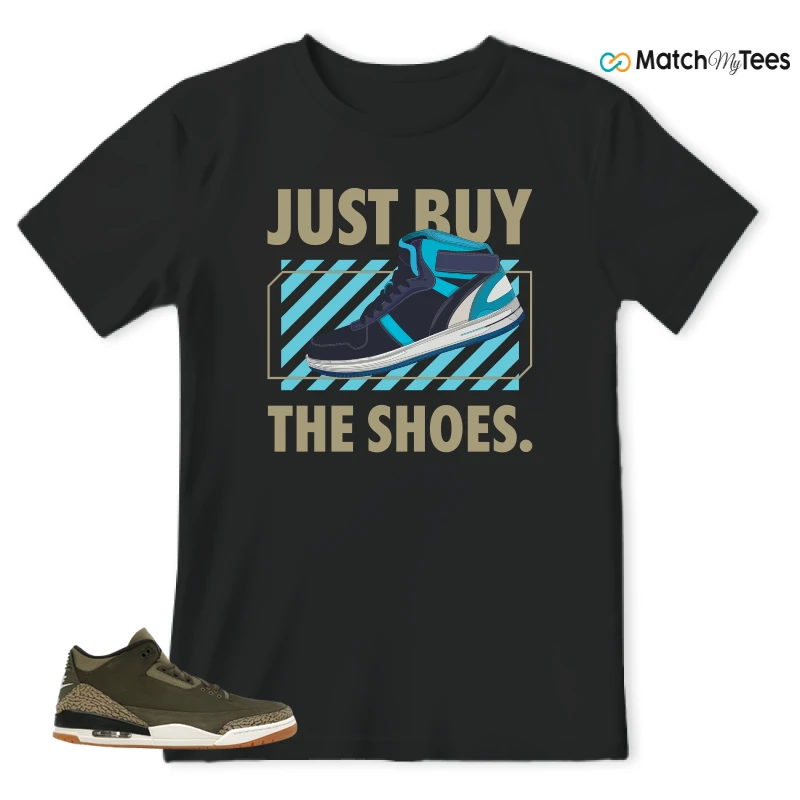 NIKE AIR JORDAN 3 FAMILY AFFAIR SNEAKER Matching Tees t-shirt