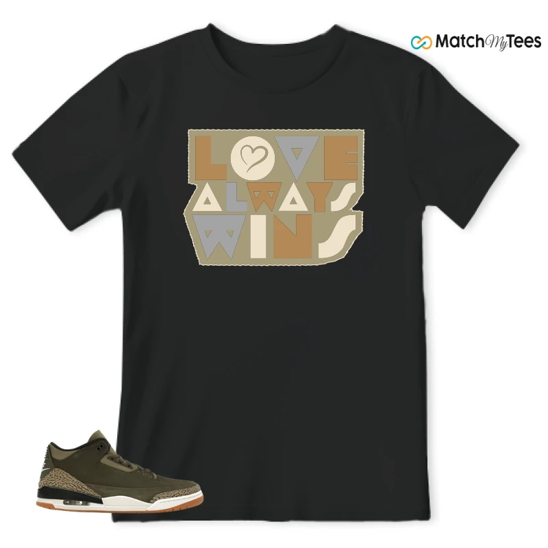 NIKE AIR JORDAN 3 FAMILY AFFAIR SNEAKER Matching Tees t-shirt
