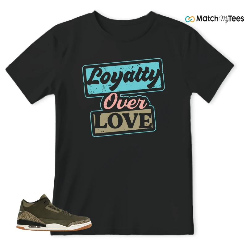 NIKE AIR JORDAN 3 FAMILY AFFAIR SNEAKER Matching Tees t-shirt