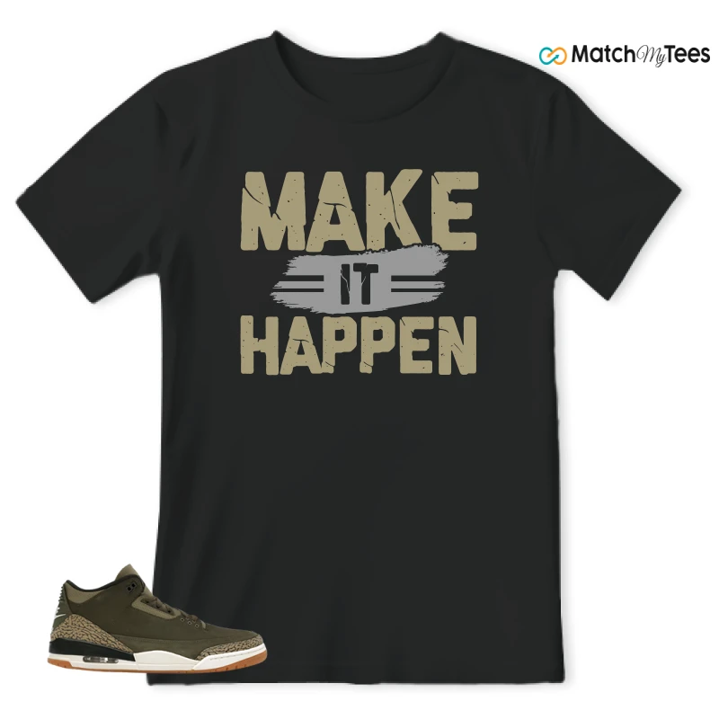 NIKE AIR JORDAN 3 FAMILY AFFAIR SNEAKER Matching Tees t-shirt