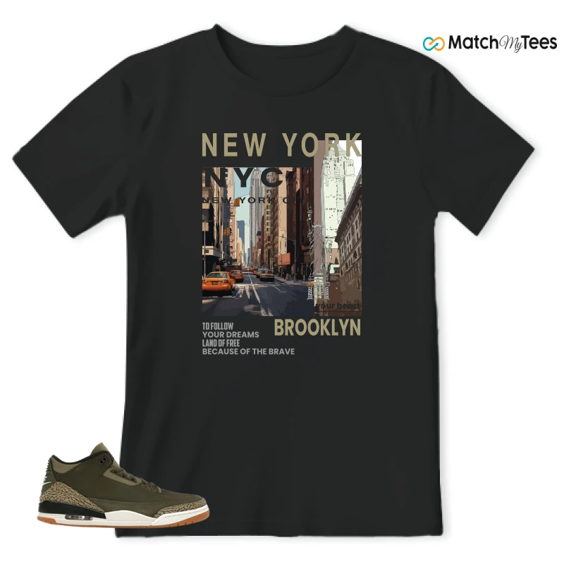 NIKE AIR JORDAN 3 FAMILY AFFAIR SNEAKER Matching Tees t-shirt