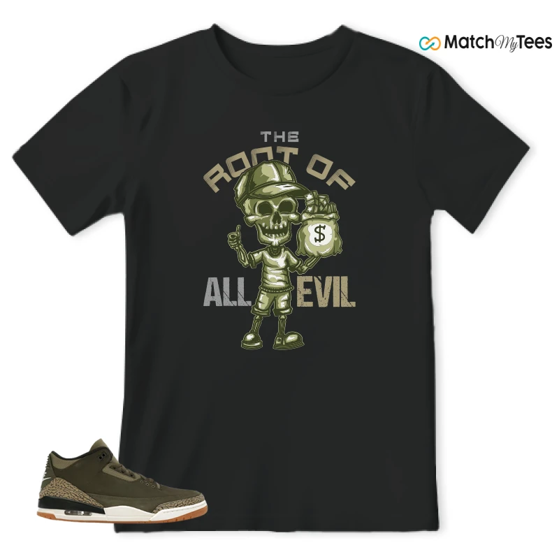 NIKE AIR JORDAN 3 FAMILY AFFAIR SNEAKER Matching Tees t-shirt