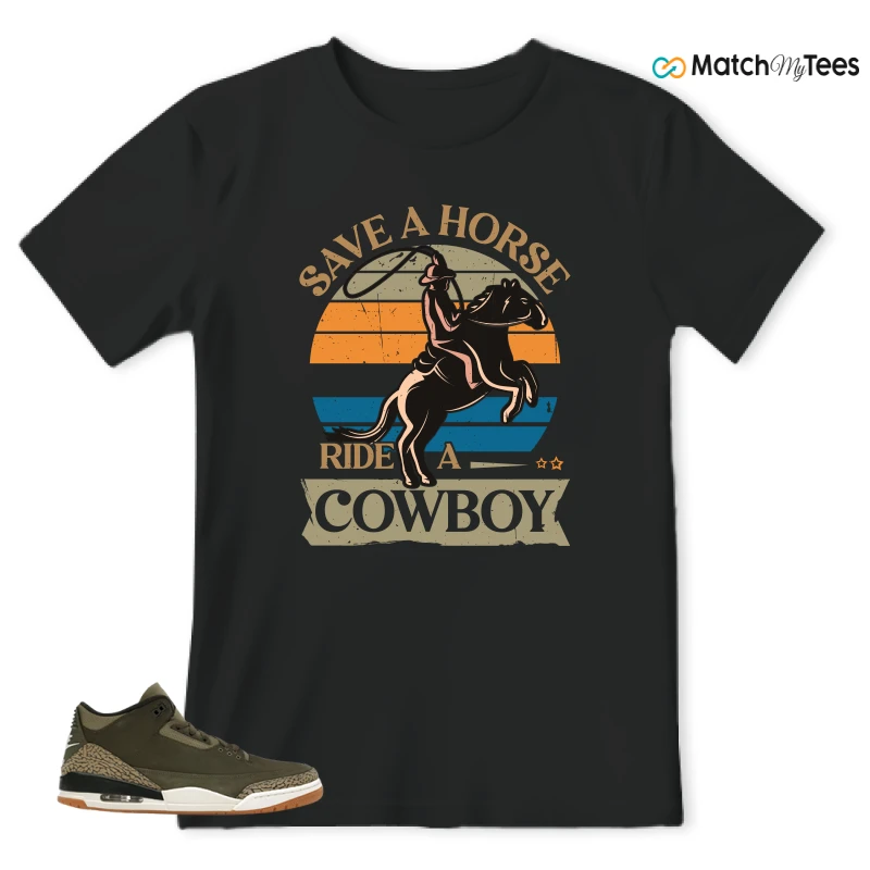NIKE AIR JORDAN 3 FAMILY AFFAIR SNEAKER Matching Tees t-shirt
