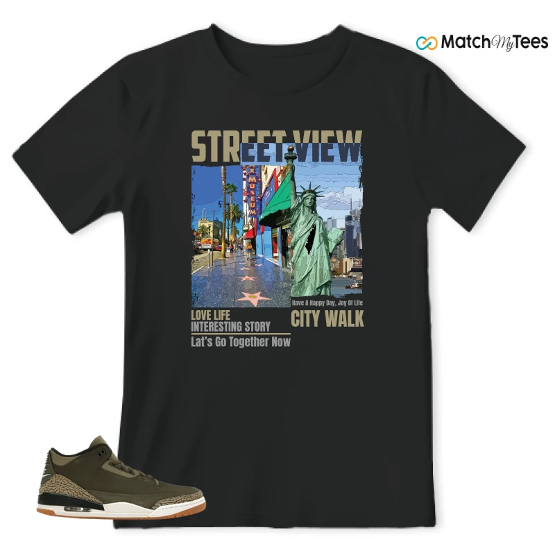 NIKE AIR JORDAN 3 FAMILY AFFAIR SNEAKER Matching Tees t-shirt