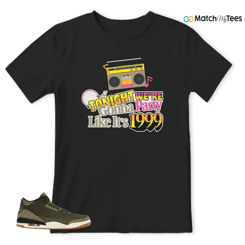 NIKE AIR JORDAN 3 FAMILY AFFAIR SNEAKER Matching Tees t-shirt
