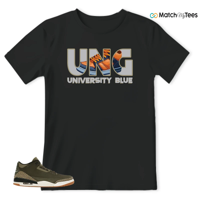 NIKE AIR JORDAN 3 FAMILY AFFAIR SNEAKER Matching Tees t-shirt