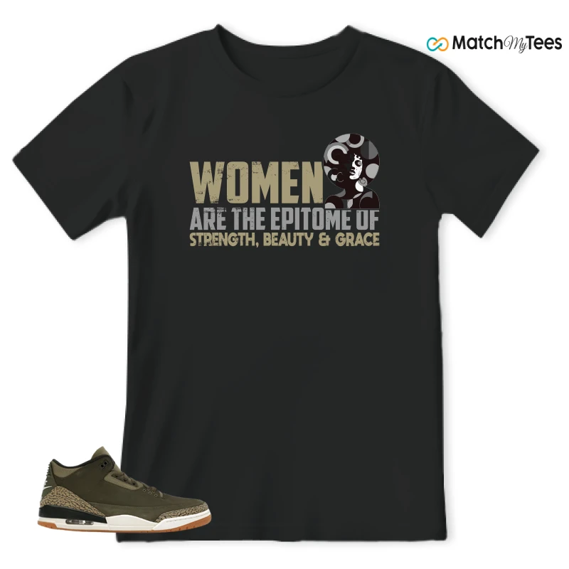 NIKE AIR JORDAN 3 FAMILY AFFAIR SNEAKER Matching Tees t-shirt