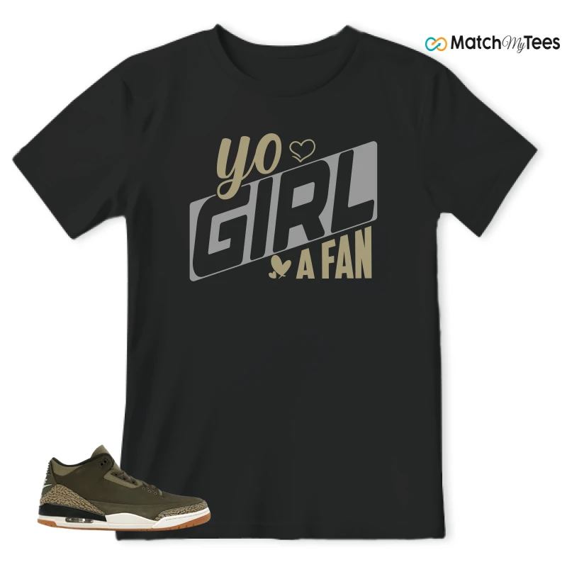 NIKE AIR JORDAN 3 FAMILY AFFAIR SNEAKER Matching Tees t-shirt