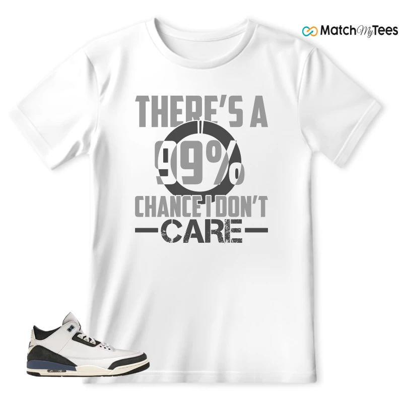 NIKE AIR JORDAN 3 X A MA MANIERE DIFFUSED BLUE SNEAKER Matching Tees t-shirt