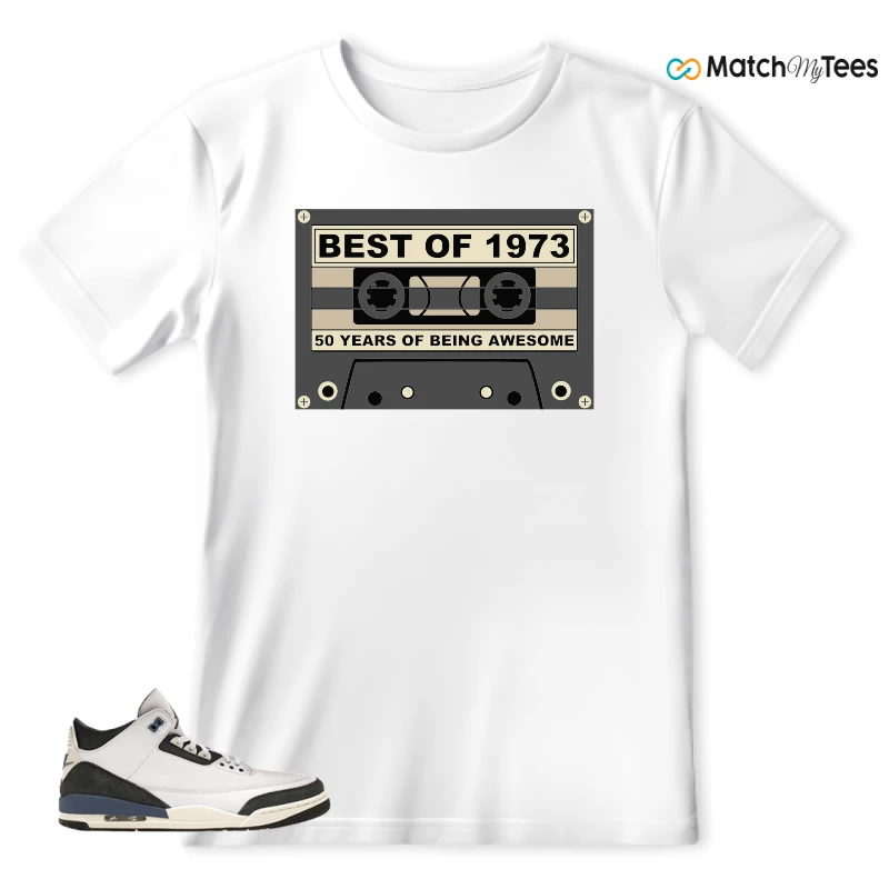 NIKE AIR JORDAN 3 X A MA MANIERE DIFFUSED BLUE SNEAKER Matching Tees t-shirt