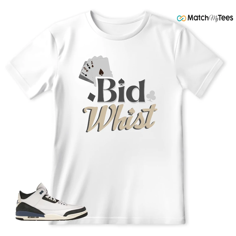 NIKE AIR JORDAN 3 X A MA MANIERE DIFFUSED BLUE SNEAKER Matching Tees t-shirt