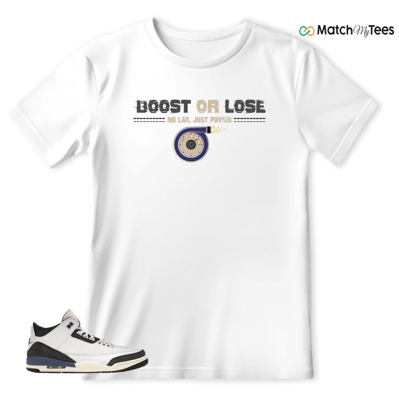 NIKE AIR JORDAN 3 X A MA MANIERE DIFFUSED BLUE SNEAKER Matching Tees t-shirt
