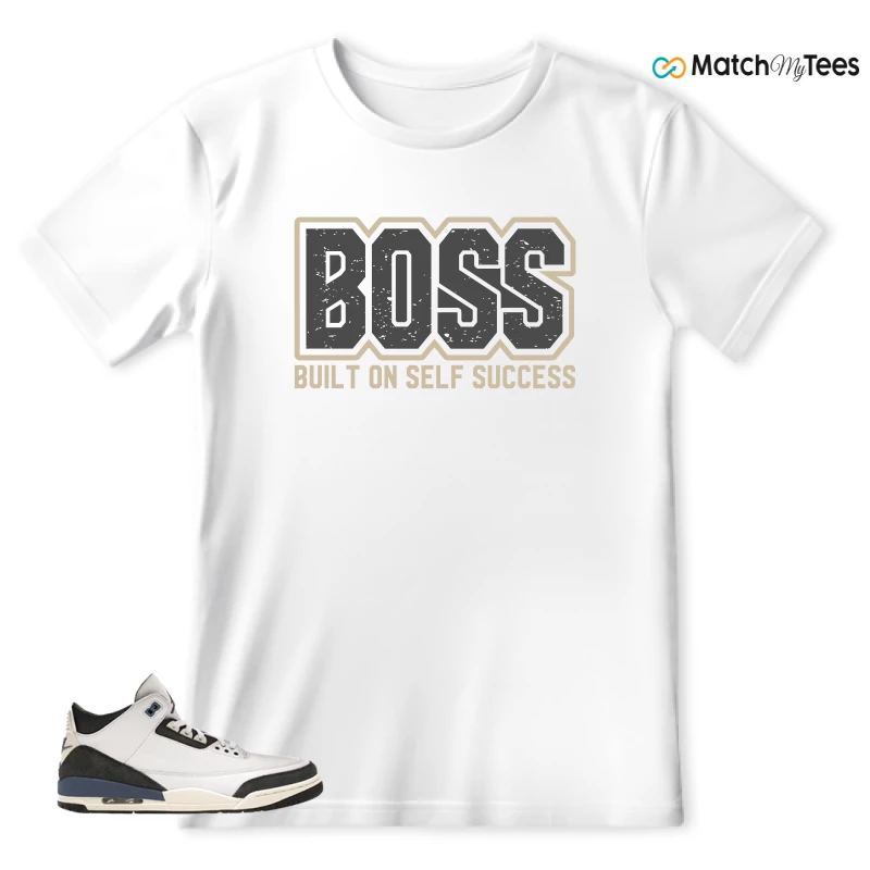 NIKE AIR JORDAN 3 X A MA MANIERE DIFFUSED BLUE SNEAKER Matching Tees t-shirt