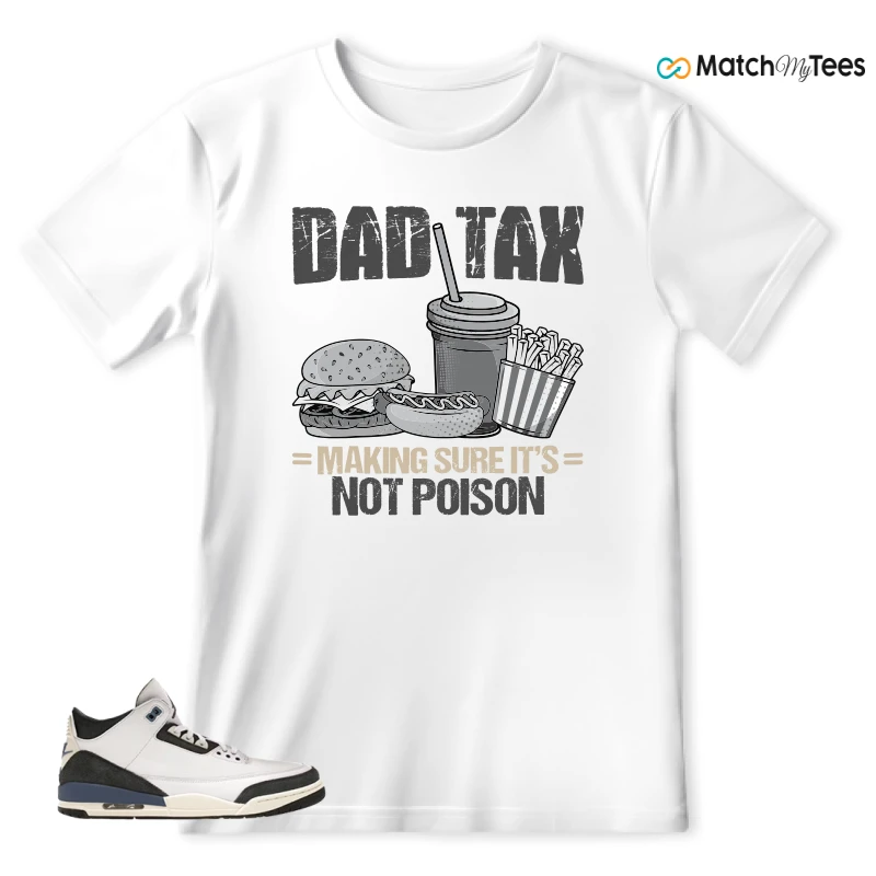 NIKE AIR JORDAN 3 X A MA MANIERE DIFFUSED BLUE SNEAKER Matching Tees t-shirt
