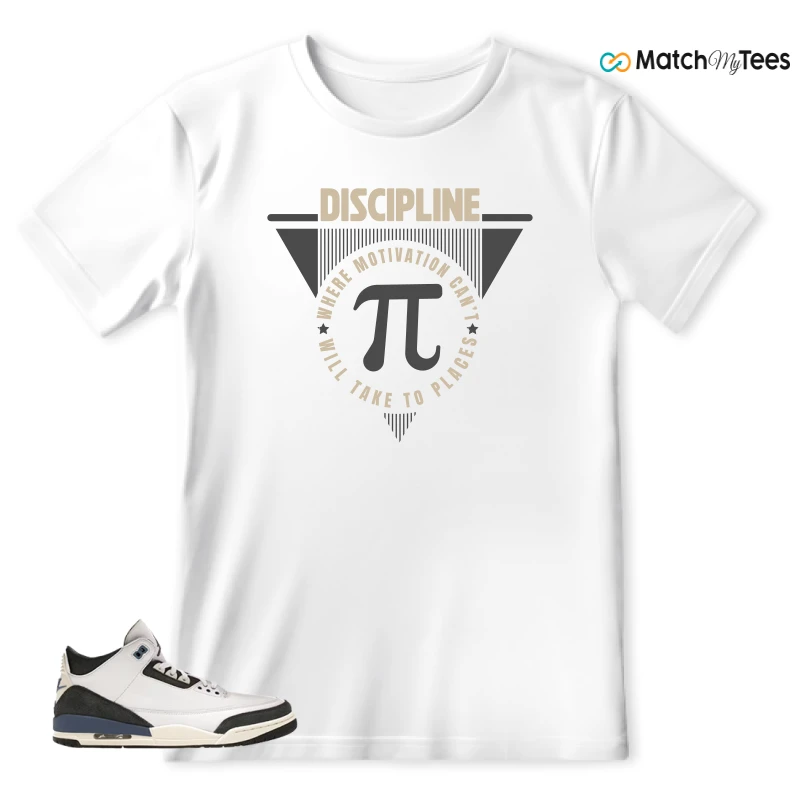 NIKE AIR JORDAN 3 X A MA MANIERE DIFFUSED BLUE SNEAKER Matching Tees t-shirt
