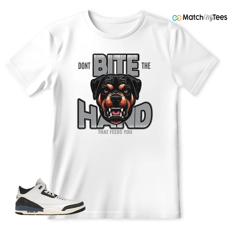NIKE AIR JORDAN 3 X A MA MANIERE DIFFUSED BLUE SNEAKER Matching Tees t-shirt