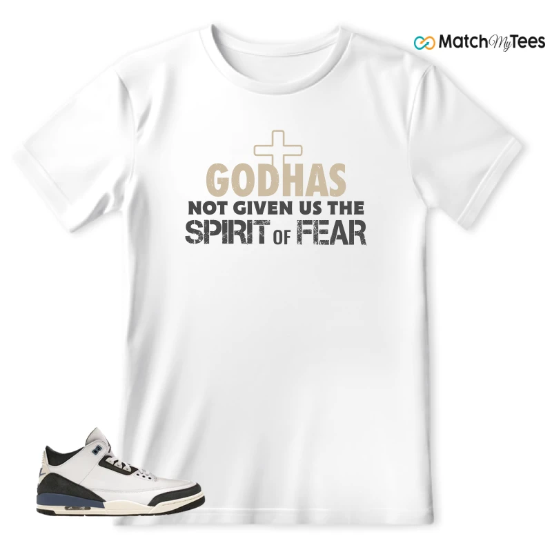 NIKE AIR JORDAN 3 X A MA MANIERE DIFFUSED BLUE SNEAKER Matching Tees t-shirt