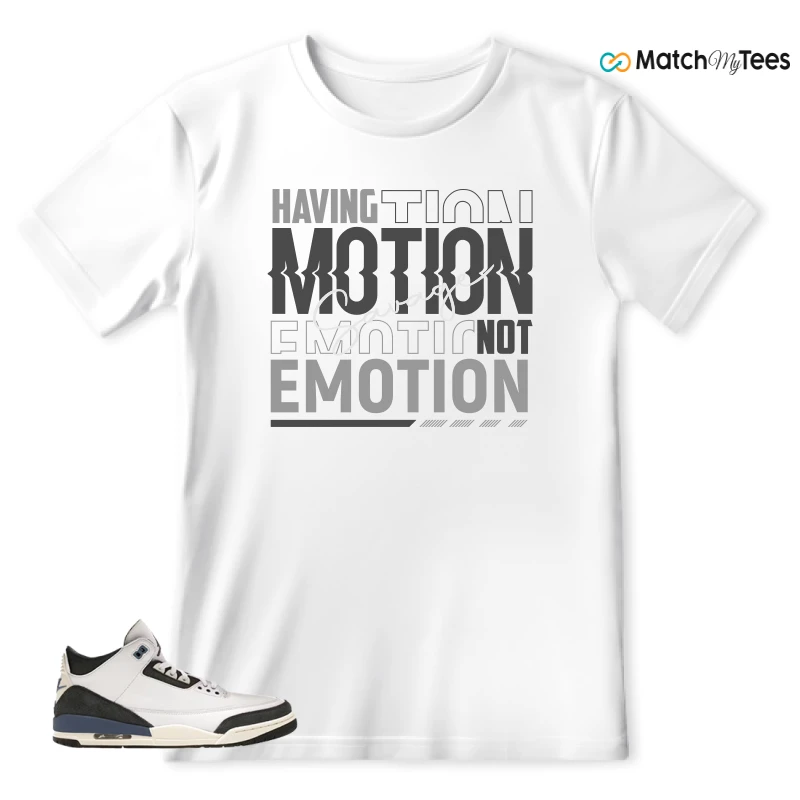 NIKE AIR JORDAN 3 X A MA MANIERE DIFFUSED BLUE SNEAKER Matching Tees t-shirt