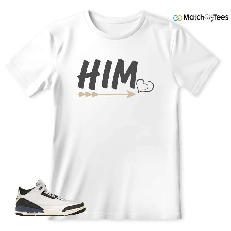 NIKE AIR JORDAN 3 X A MA MANIERE DIFFUSED BLUE SNEAKER Matching Tees t-shirt