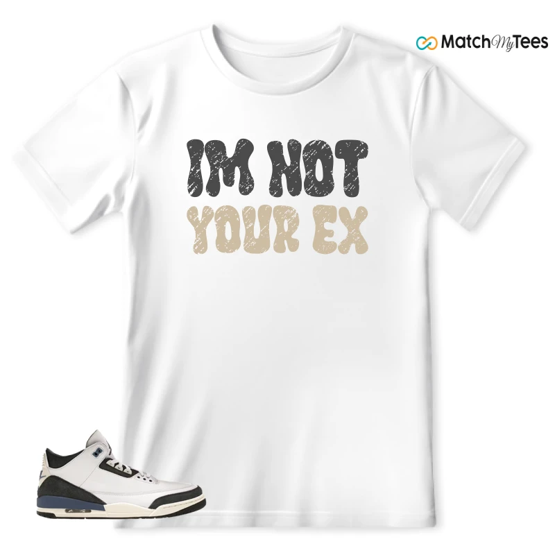 NIKE AIR JORDAN 3 X A MA MANIERE DIFFUSED BLUE SNEAKER Matching Tees t-shirt