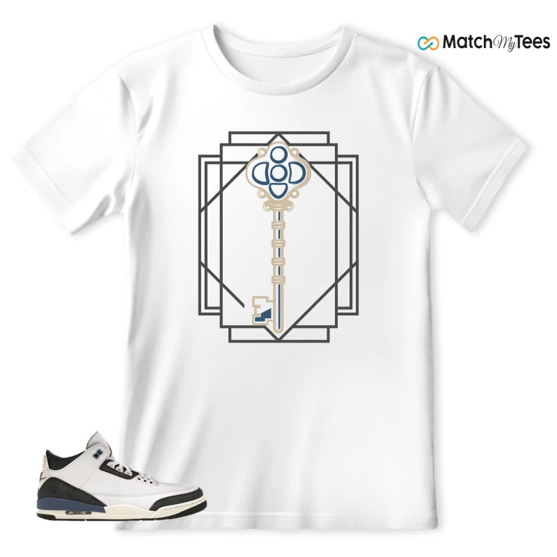 NIKE AIR JORDAN 3 X A MA MANIERE DIFFUSED BLUE SNEAKER Matching Tees t-shirt