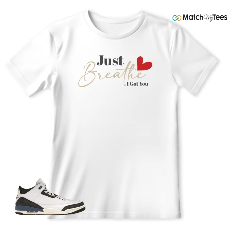 NIKE AIR JORDAN 3 X A MA MANIERE DIFFUSED BLUE SNEAKER Matching Tees t-shirt