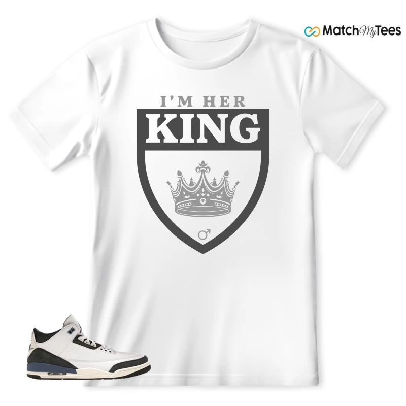 NIKE AIR JORDAN 3 X A MA MANIERE DIFFUSED BLUE SNEAKER Matching Tees t-shirt