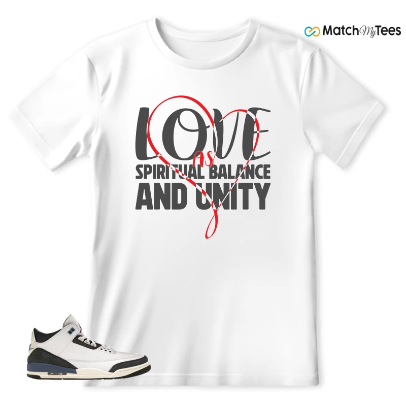 NIKE AIR JORDAN 3 X A MA MANIERE DIFFUSED BLUE SNEAKER Matching Tees t-shirt