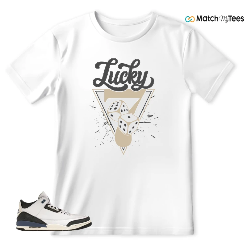NIKE AIR JORDAN 3 X A MA MANIERE DIFFUSED BLUE SNEAKER Matching Tees t-shirt
