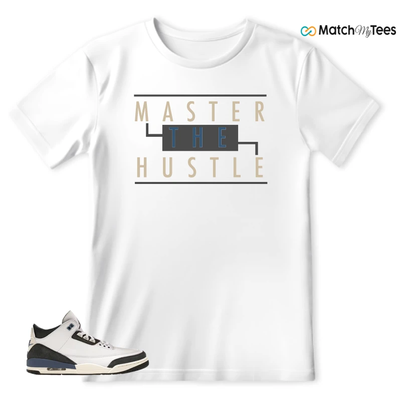 NIKE AIR JORDAN 3 X A MA MANIERE DIFFUSED BLUE SNEAKER Matching Tees t-shirt